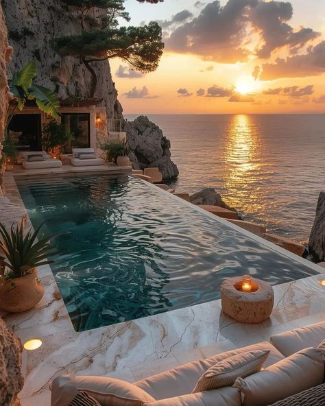 Dream Beach Houses, Dream Life House, Pretty Landscapes, Dream Beach, Dream Holiday, Dream Houses, Dream House Interior, Design Your Dream House, Dream House Exterior