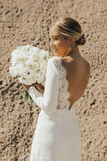 Boho Wedding Dress With Sleeves, Sheath Wedding Gown, Anthropologie Wedding, A Wedding Dress, Long Sleeve Wedding, Fall Wedding Dresses, Long Wedding Dresses, Wedding Dresses Romantic, Plus Size Wedding