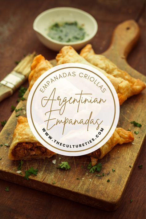 Celebrate National Hispanic Heritage Month with our Argentinian Empanadas! 🇦🇷🥟 Discover the rich flavors of empanadas criollas and bring a taste of Argentina to your kitchen. Check out our recipe! #HispanicHeritageMonth Argentinian Empanadas Dough, Argentinian Beef Empanadas, Empanadas Recipe Argentina, Argentinian Empanadas Recipe, Argentina Empanadas Recipes, Filipino Empanadas Recipe, Peruvian Empanadas Recipe, Colombian Empanadas Recipe, Columbian Empanadas