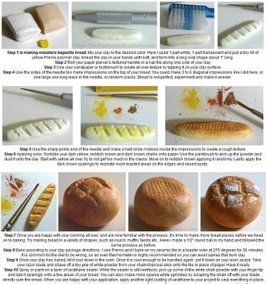 How to make miniature food with polymer clay - Bread boule and baguette tutorial Bread Boule, Miniature Food Tutorials, Food Tutorials, 귀여운 음식 그림, Barbie Food, Miniature Bakery, Polymer Clay Food, Dollhouse Miniature Tutorials, Miniature Tutorials