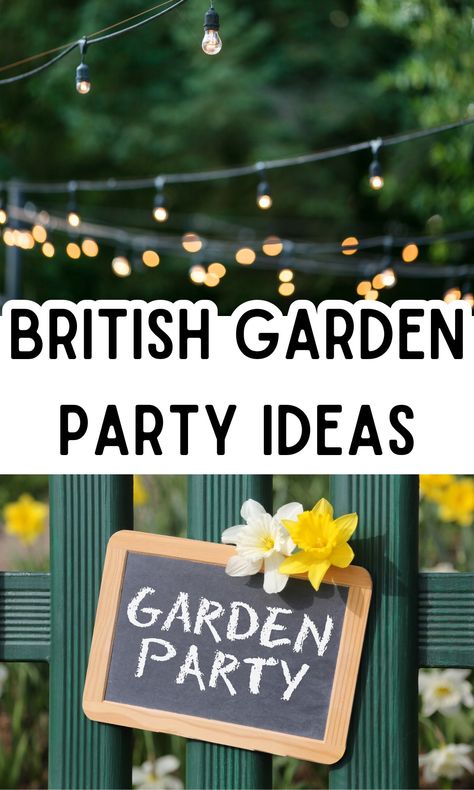 Cottage Garden Party, Secret Garden Party Theme, Lawn Party Ideas, Garden Party Ideas For Adults, Garden Party Activities, Ladies Garden Party, Summer Garden Party Ideas, British Garden Party, Summer Garden Party Decorations