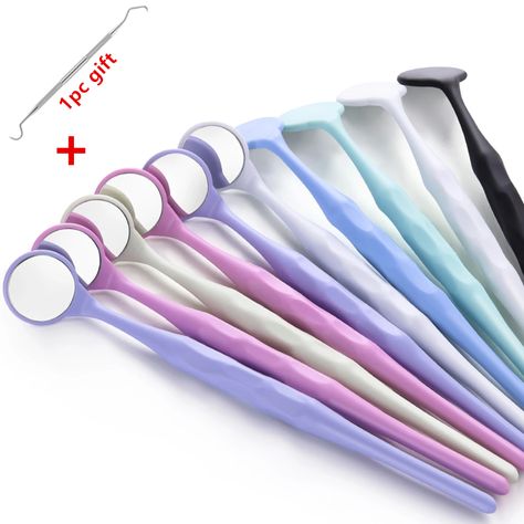 Dental Mouth Mirrors Autoclavable Premium Front Surface Exam Reflector Oral Mirror with a Double Probe Dentistry Instrument - AliExpress 66 Dental Instruments, Letter Logo Design, Letter Logo, Iran, Logo Design, Mirror, Design