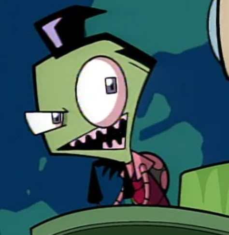 Zim Icon, Zim Pfp, Invader Zim Characters, Movie Fanart, Randy Cunningham, Yandere Games, Kids Series, Space Aliens, The Amazing World Of Gumball