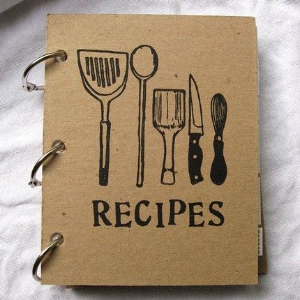 Recipe Book Covers, Homemade Recipe Books, Diy Cookbook, Recipe Book Diy, Hcg Recipes, Menue Design, Pampered Chef Recipes, Homemade Valentines, Chef Recipes