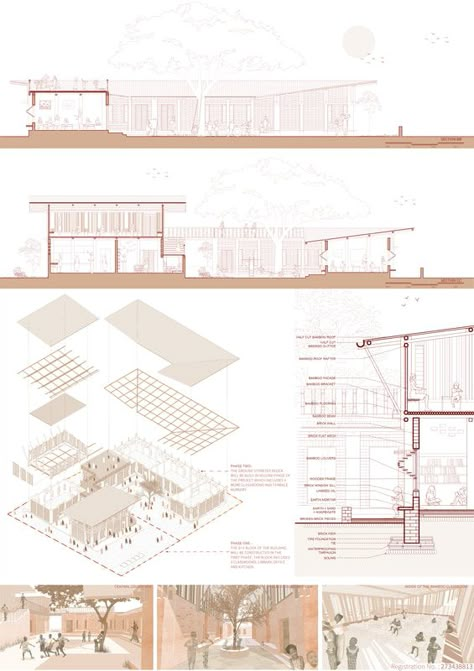 Koshino House, Elementary School Architecture, 보고서 디자인, Mises En Page Design Graphique, Architecture Design Presentation, Presentation Board Design, Architecture Portfolio Layout, Urban Design Graphics, Open Architecture