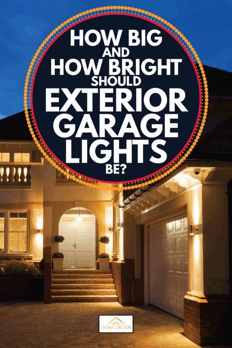 3 Car Garage Lighting Exterior, Exterior Garage Lighting, Garage Door Lights Exterior, Garage Exterior Lights, Garage Lighting Ideas Exterior, Exterior Garage Lights, Outside Garage Lights, Outdoor Garage Lighting, Garage Door Lighting