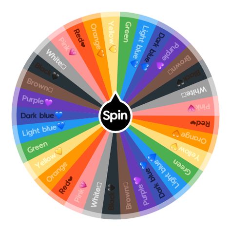 What color should you wear?! | Spin the Wheel - Random Picker Pick A Random Color, Sleepover Spin The Wheel, Aesthetic Wheel Spinner, Oc Spin The Wheel, Oc Wheel, Random Color Generator, Outfit Picker, Spin Outfit, Red And Green Outfit