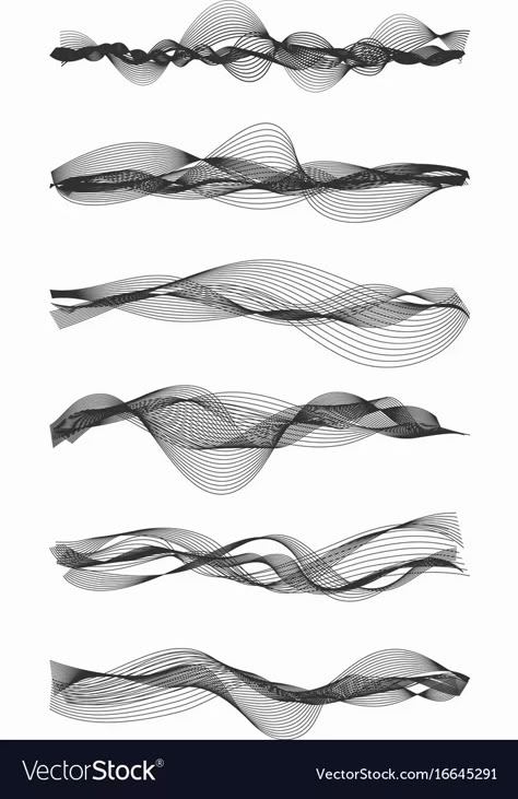 Music sound waves vector image Music Sound Waves Tattoo, Sound Waves Illustration, Equalizer Tattoo, Waveform Tattoo, Sound Waves Tattoo, Pulse Illustration, Music Line Art, Sound Illustration, Music Sound Waves