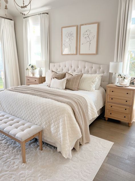 Simple farmhouse bedroom