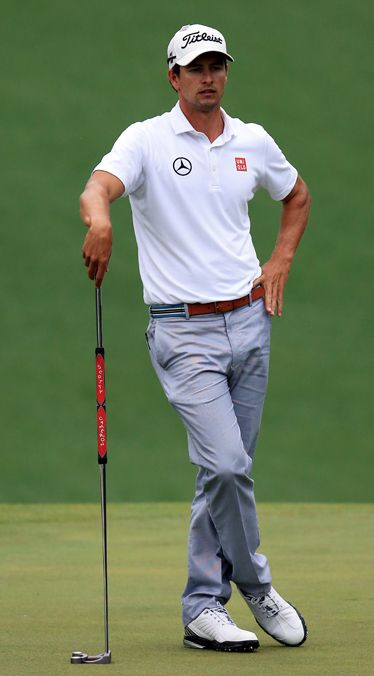 Adam Scott: The Best Dressed Man at the Masters 2013 Golf Attire For Men, Golf Outfit Men, Golf Fashion Men, Mens Golf Fashion, Golf Watch, Golf Men, Adam Scott, Masters Golf, Herren Style