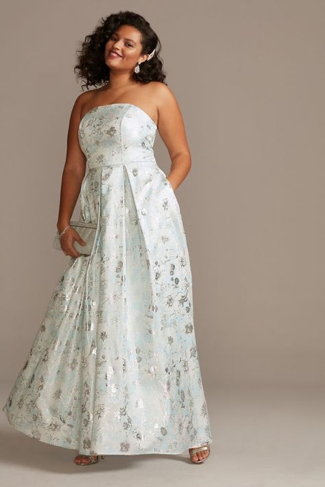 Sparkle Plus Size Beach Bridesmaid Dress, Galaxy Gown Plus Size, Ballgown Plus Size, Davids Bridal Plus Size Wedding Dress, Quartz Bridesmaid Dress Davids Bridal, Ball Gown Plus Size, Davids Bridal Sparkle Dress, 40 Birthday, Crystal Belt