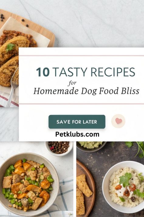 10 Tasty Homemade Dog Food Recipes Bliss Homemade Dog Food Recipes Vet Approved, Homemade Dog Food Vet Approved, Birthday Dinner Recipes, Dog Food Ideas, Stuff For Dogs, Dog Food Treats, Premium Dog Food, Healthy Dog Food, Cooking White Rice