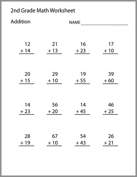 2nd Grade Math Worksheets - Best Coloring Pages For Kids Worksheets 2nd Grade, Third Grade Math Worksheets, Phoneme Segmentation, Math Coloring Worksheets, Homework Worksheets, Math Addition Worksheets, First Grade Math Worksheets, Free Printable Math Worksheets, Math Sheets