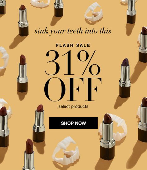 Flash Sale Graphic, Email Template Design, Digital Marketing Design, Email Design Inspiration, Beauty Marketing, Banner Ads Design, Avon Makeup, Newsletter Design, Email Design