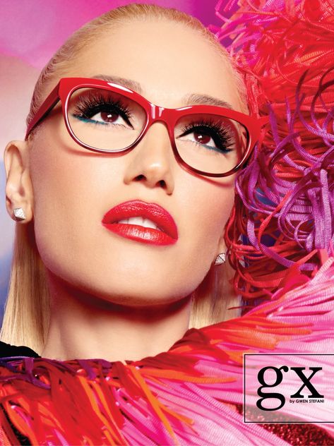 gx by Gwen Stefani. I bought these and just love them. However, I don’t look like Gwen Stefani. Quirky Glasses, Gwen Stefani No Doubt, Glasses For Face Shape, Black Eyebrows, Red Eyeglasses, Trendy Eyewear, Funky Glasses, Bleach Blonde Hair, Photo Posing