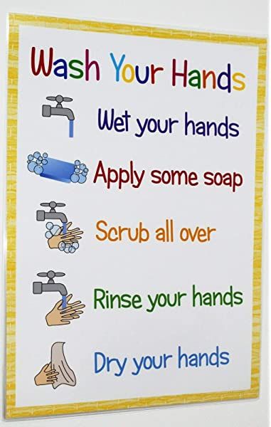 Hand Hygiene Posters, Educational Nursery, Hand Washing Poster, School Nurse Office, Teacher Info, Rules For Kids, Fun Classroom Activities, School Displays, Nurse Office