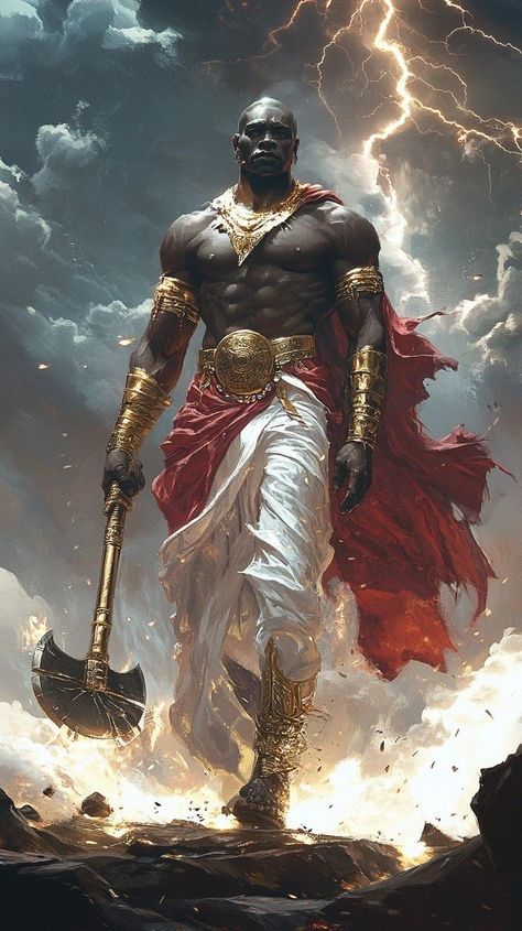 Black Greek Gods, Nephalem Character Design, African Fantasy Aesthetic, African Sci Fi, Black God Art, African Warrior Art, Black Concept Art, African Fantasy Art, Black Culture Aesthetic