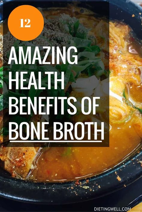 12 Amazing Health Benefits of Bone Broth - DietingWell Broth Benefits, Benefits Of Bone Broth, Bone Broth Benefits, Tomato Nutrition, Matcha Benefits, Lemon Benefits, Coconut Health Benefits, Stomach Ulcers, Great Health