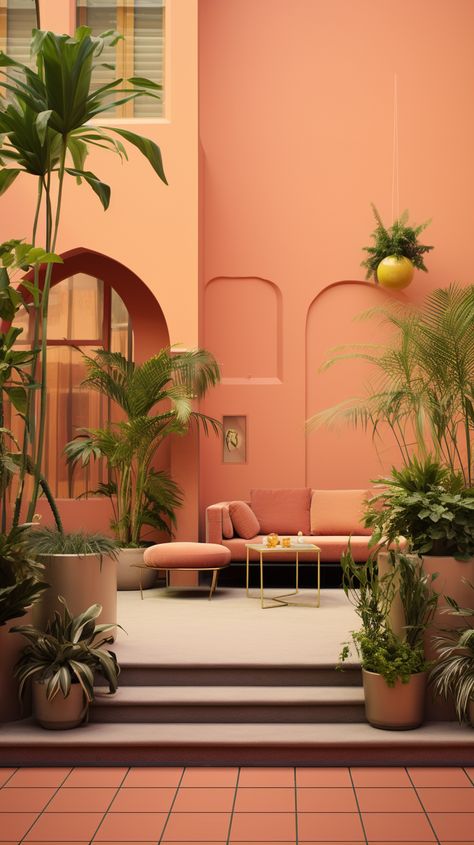 2024 Pantone Color of the Year — Living Bright Interiors Peach And Green Interior, 2024 Pantone Color Of The Year, Pantone Color Of The Year 2024, Pantone Color 2024, Pantone 2024 Color Trends, Trend Color 2024, 2024 Pantone Color, Peach Color Palette, Coral Interior