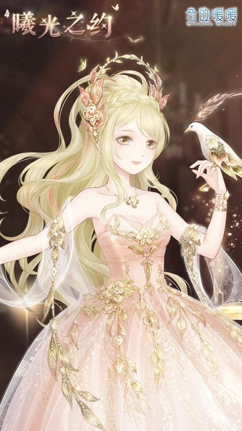 Dawnlight Promise | Love Nikki-Dress UP Queen! Wiki | Fandom Mystical Outfits, Drawing Reference Pictures, Make Up Design, Love Nikki Outfits, Love Nikki Suits, Earth City, Manhwa Dress, Party Furniture, Webtoon Ideas