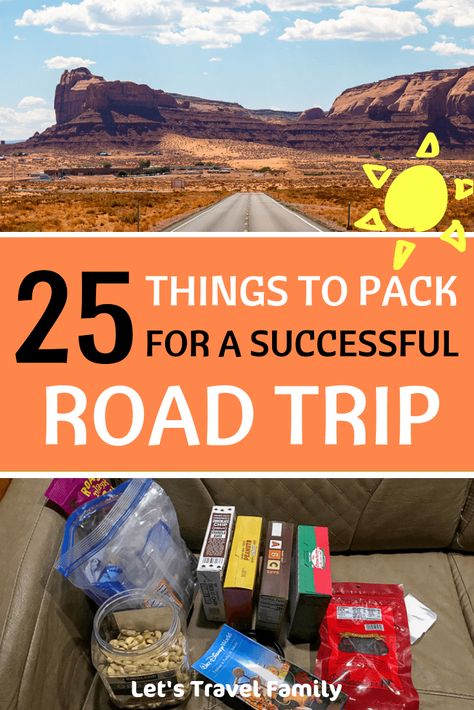 Pack For A Road Trip, Road Trip Necessities, Road Trip Accessories, Trip Games, Trip Snacks, Things To Pack, Full Time Rv Living, Road Trip Tips, Road Trip Snacks