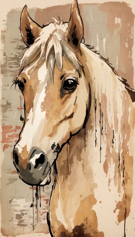 Horse Prints Wall Art, Horse Paintings Acrylic, Horse Watercolor Painting, Watercolor Horse Painting, Horse Watercolor, Horse Canvas Painting, Horse Art Drawing, Horse Art Print, Horse Artwork