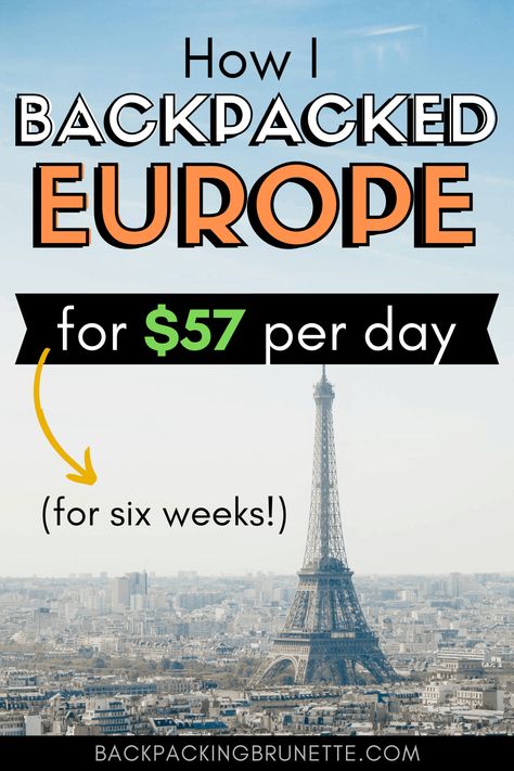 Backpack Europe Route, Backpack Europe, Backpacking Through Europe, Europe Backpacking, Backpacking Routes, Travel Europe Cheap, Backpack Through Europe, Grad Trip, Europe On A Budget