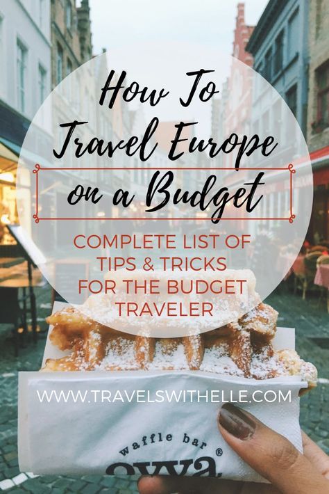 Europe On A Budget, Budget Travel Destinations, Travel To Europe, Backpacking Europe, Travel Budget, Voyage Europe, Budget Tips, Travel On A Budget, Budget Travel Tips