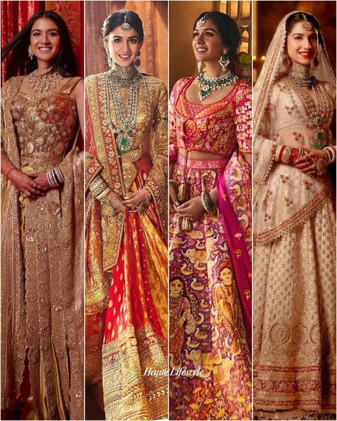 Ambani Wedding Celebrity Outfits, Ambani Wedding, Radhika Merchant, Dreamy Outfits, Manish Fashion, Nita Ambani, Red Bridal Dress, Wedding Lehenga Designs, Indian Wedding Outfit