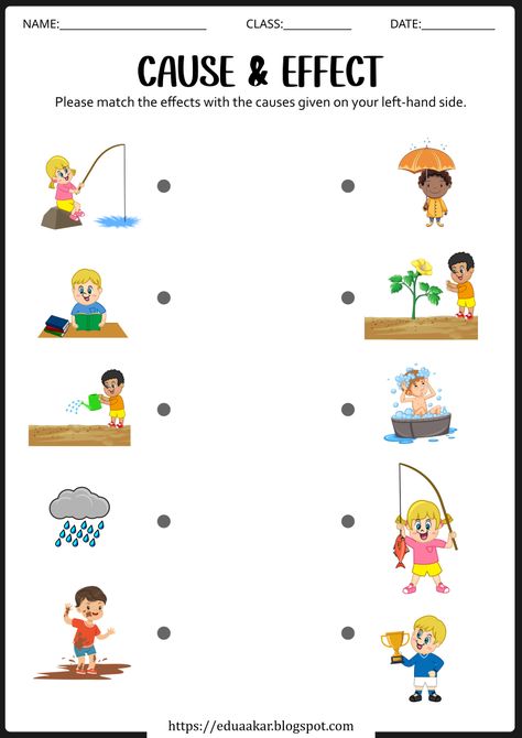 Visual Worksheets For Kids, Cause And Effect Worksheet Grade 1, Critical Thinking For Kindergarten, Cognitive Worksheets For Kids, Cognitive Skills Activities For Kids, Fun Worksheets For Kids Activities, Cause And Effect Activities For Toddlers, Cause And Effect Worksheet, Thinking Skills Worksheets