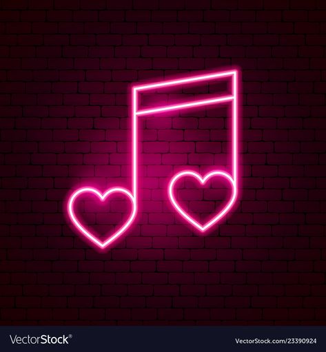 Music Neon Sign, Pink Neon Wallpaper, Neon Music, Music Neon, Icona Ios, Neon Light Wallpaper, Pink Neon Sign, Neon Bar Signs, Neon Quotes