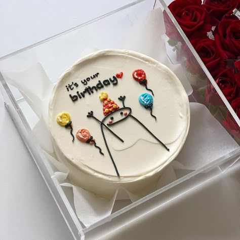 Mini Cakes Birthday For Men, Cake Models Birthday, 30 Birthday Ideas For Men Cake, Cute Small Birthday Cakes, Birthday Cake For Artist, Bf Birthday Cake Ideas, 30th Birthday Ideas For Men Cake, 26 Birthday Cake For Him, Men Birthday Cake Ideas Guys