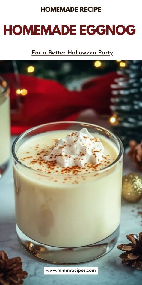 Sip on the season with this easy eggnog recipe! Made with fresh ingredients, it’s the perfect homemade touch for your Christmas celebrations. Great for parties or as a quick, indulgent treat! 🎄❄️ Easy Eggnog Recipe, Best Eggnog Recipe, Egg Nog Recipe Easy, Christmas Recipes Dessert, Egg Nog Recipe, Homemade Eggnog Recipe, Eggnog Recipe Homemade, Christmas Eggnog, Easy Eggnog