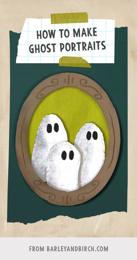 Our ghost portrait ghost craft for kids Art Projects Halloween, Crafts For 5 Year Kids, Ghost Portrait Art, Halloween Craft Projects For Kids, Halloween 2nd Grade Craft, Kindergarten Craft Halloween, Kindergarten Ghost Craft, Preschool Art Halloween, Egg Carton Ghost Portrait