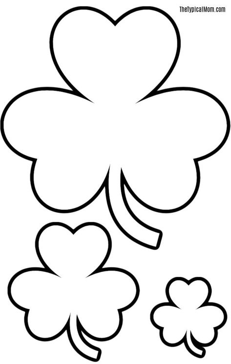 St Patrick's Day Drawings For Kids, Crafts For Saint Patricks Day, Shamrock Arts And Crafts For Kids, St Patrick’s Day Projects, Shamrock Puppy Craft, St Patrick’s Day Projects For Kids, St Patrick's Day Sewing Projects, Shamrock Stencil Printable, Shamrock Drawing Simple