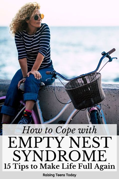 They say the two most difficult times of parenting are when you bring your baby home from the hospital and when your much bigger baby leaves the nest…I’m here to tell you, at least in my opinion, the latter is far worse. For every mom and dad dealing with the harsh reality of an empty nest, here's how to make life full again. #emptynest #college #teenagers #parentingtips #parentinghacks #parentsofteenagers #momtips #momsofcollegekids Ways To Feel Better, Parenting Teen Girl, Empty Nest Syndrome, Last Child, Parenting Teenagers, Sense Of Purpose, Empty Nest, College Kids, How To Stay Awake