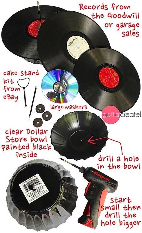 Birthday Music Theme, Record Cupcake Stand, Music Party Theme Decoration, Cheryl Lynn, Piano Birthday, Motown Party, Music Theme Party, Musical Decor, Decades Party