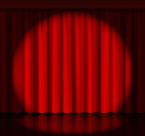 Free Vector | Spotlight on stage curtain. event and show, fabric and entertainment. vector illustration Spotlight On Stage, Cozy Curtains, Red Carpet Background, Stage Spotlights, Stand Up Show, Stage Curtains, Graphic Design School, Photoshop Backgrounds Backdrops, Blurred Background Photography