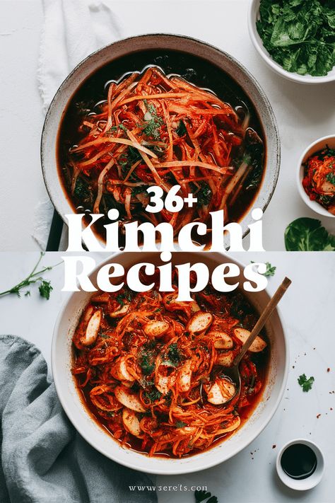 36+ Favorite Kimchi Recipes You’ll Love to Make and Share with Friends!

Love spicy flavors? These favorite kimchi recipes are perfect for sharing with friends! From classic napa cabbage to unique variations like radish and cucumber kimchi. there’s something for everyone. Enjoy the tangy goodness of this Korean staple while exploring easy fermentation tips. delicious pairings. and fun serving ideas! Happy cooking! https://foodeau.com/kimchi-recipes Kimchi Meals Healthy, Kimchi Ravioli, Best Kimchi Recipe, Quick Kimchi Recipe, Quick Pozole Recipe, Roy Choi Recipes, Kimchi Aesthetic, Kkakdugi Recipe, Kimchi Recipe Ideas