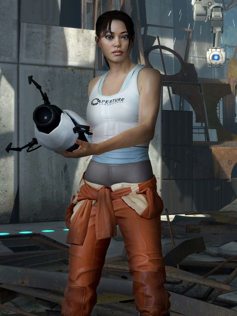 Chell Cosplay, Portal Cosplay, Chell Portal, Portal Valve, Portal Memes, Portal Art, Valve Games, Aperture Science, Science Laboratory