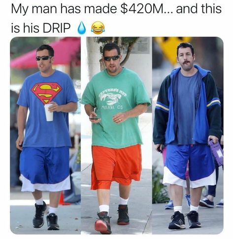 Adam Sandler Core, Adam Sandler Outfits, Adam Sandler Fits, Adam Sanders, Homecoming Spirit, Spirit Week Outfits, Homecoming Week, Superman Shirt, Week Outfits