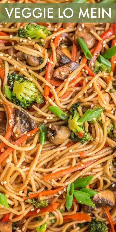 Vegetable Lo Mein Recipe, Veggie Lo Mein, Cheese Sauces, Lo Mein Recipe, Vegetable Lo Mein, Chow Mein Recipe, Homemade Chinese Food, Lo Mein Recipes, Chinese Cooking Recipes