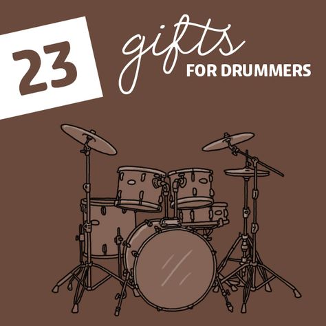 These are some incredible gifts for drummers! I didn’t even know half of these gifts existed. Drummer Boyfriend Gifts, Presents For Drummers, Music Related Gifts For Him, Drummer Gift Ideas, Music Related Gifts, Gifts For Drummers, Drums Artwork, Drum Room, Boyfriend Ideas