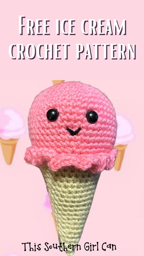 Crochet Ice Cream Pattern Free, Crochet Amigurumi Ice Cream Free Pattern, Ice Cream Amigurumi Free Pattern, Free Ice Cream Crochet Pattern, Amigurumi Free Pattern Ice Cream, Crochet Wiwi Free Pattern, Amigurumi Ice Cream, Crochet Ice Cream Turtle Free Pattern, Crochet Ice Cream Cone Pattern Free