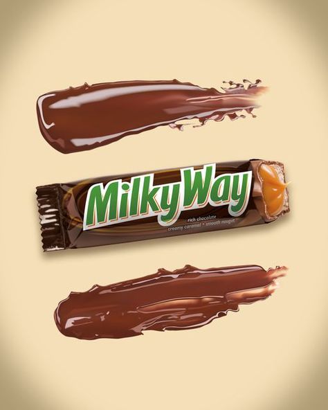 MilkyWay - If you’re gonna cover anything in chocolate, make it caramel. Three Musketeers, Christmas Wishlist, Milky Way, Candy Bar, Christmas Food, Chocolates, Mars, Sweet Treats, Make It