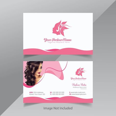 Business card for spa salon | Premium Vector #Freepik #vector #beauty-spa #spa-template #beauty-center #spa-salon Spa Business Cards, Natural Hair Wedding, Visiting Card Templates, Beauty Salon Business Cards, Visit Card, Beauty Business Cards, Logo Design Set, Salon Business Cards, Visiting Card Design