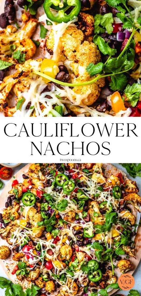 Nachos Vegan, Cauliflower Nachos, Low Carb Nachos, Vegan Cauliflower Recipes, Breakfast Low Carb, Low Carb Vegetarian Recipes, Vegan Cauliflower, Lost 100 Pounds, Low Carb Vegetarian