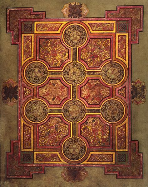 Book of Kells - Yahoo Image Search Results The Book Of Kells, Genealogy Of Jesus, Gospel Of Mark, Gospel Of Luke, Sacred Circle, Book Of Kells, Ancient Books, Medieval Manuscript, Medieval Period