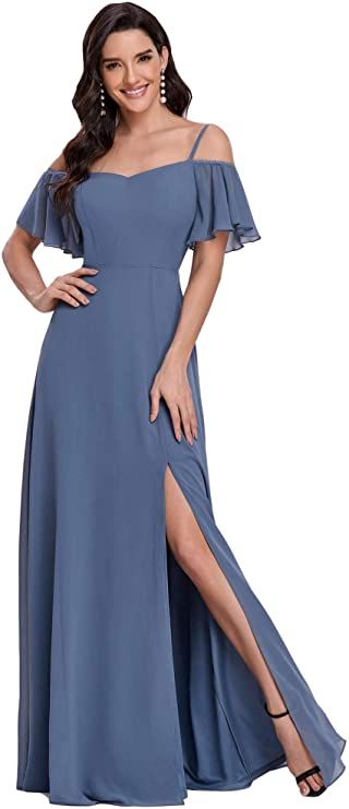 Dress Like Princess, Prom Dress Off The Shoulder, Charleston Elopement, Flowy Bridesmaid Dresses, Navy Bridesmaid Dress, Wedding Guest Dresses For Women, Long Party Gowns, Plus Size Wedding Guest Dresses, Choker Pearl