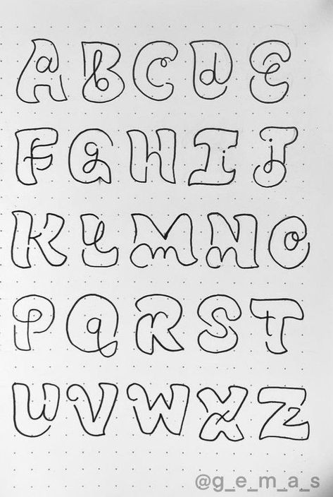 Letter Fonts Drawing, Simple Design For Scrapbook, Font Alphabet Bold, Love Fonts Alphabet, Fun Handwritten Fonts, Fun Lettering Fonts, Magical Fonts Alphabet, Calligraphy Fonts Alphabet Vintage, Stylish Fonts Alphabet Letters